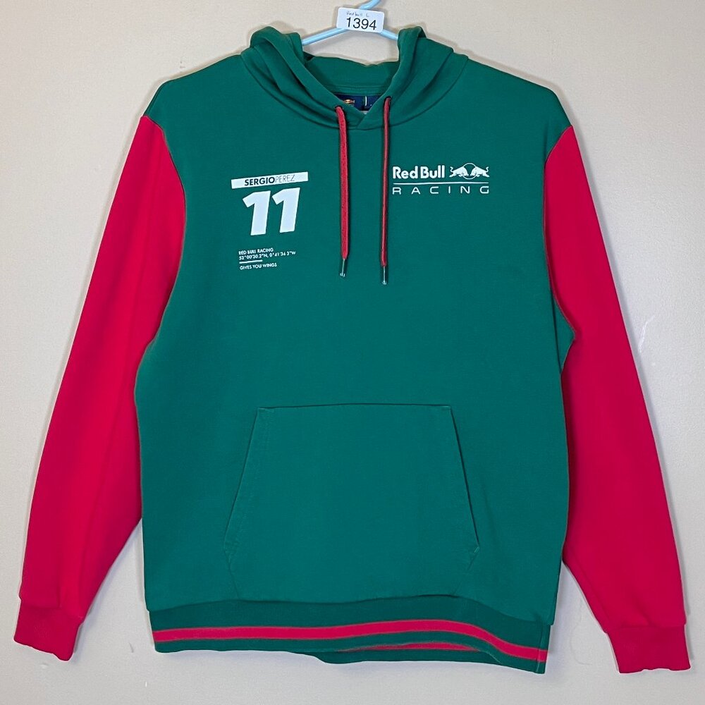 Red Bull Racing Sergio Perez 11 Hoodie - Men's Size L